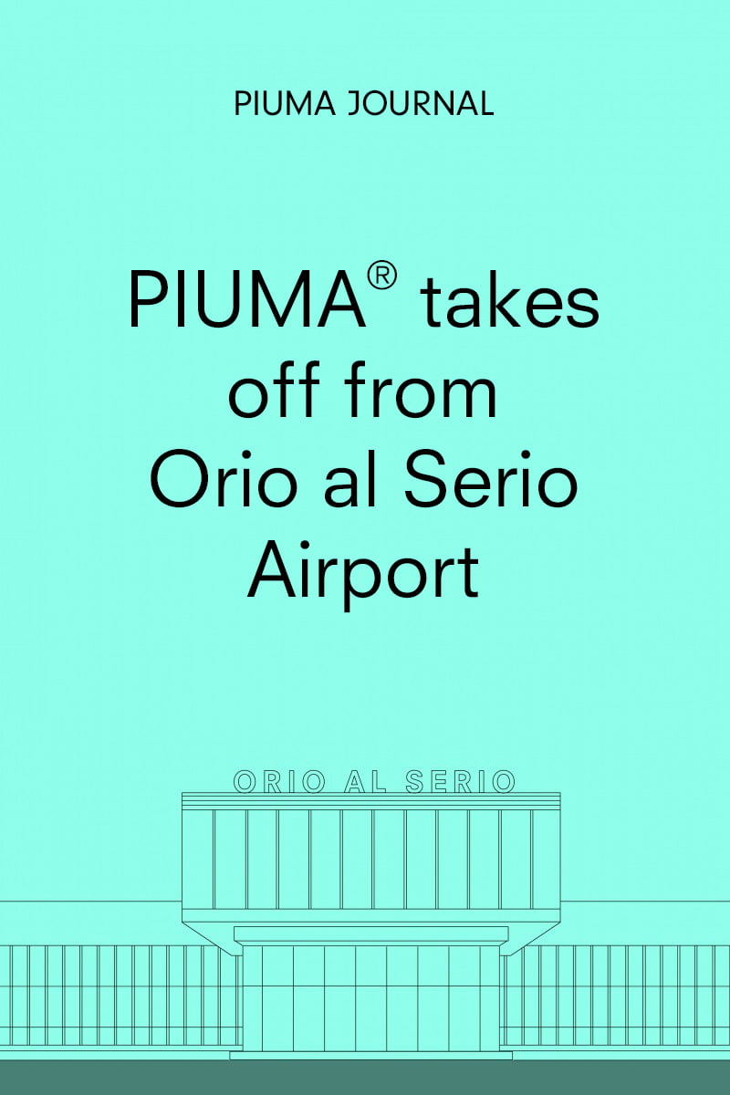 PIUMA takes off from Orio al Serio Airport