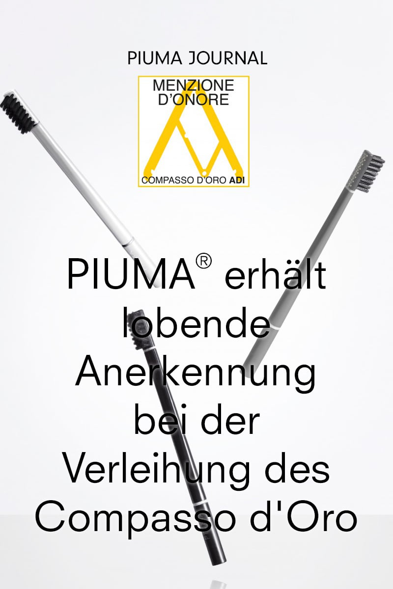 PIUMA erhält lobende Anerkennung bei der Verleihung des Compasso d'Oro